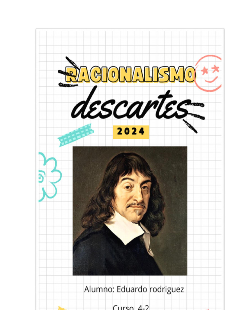 Racionalismo y Descartes: Filosofía Clave | PDF | Racionalismo | René ...