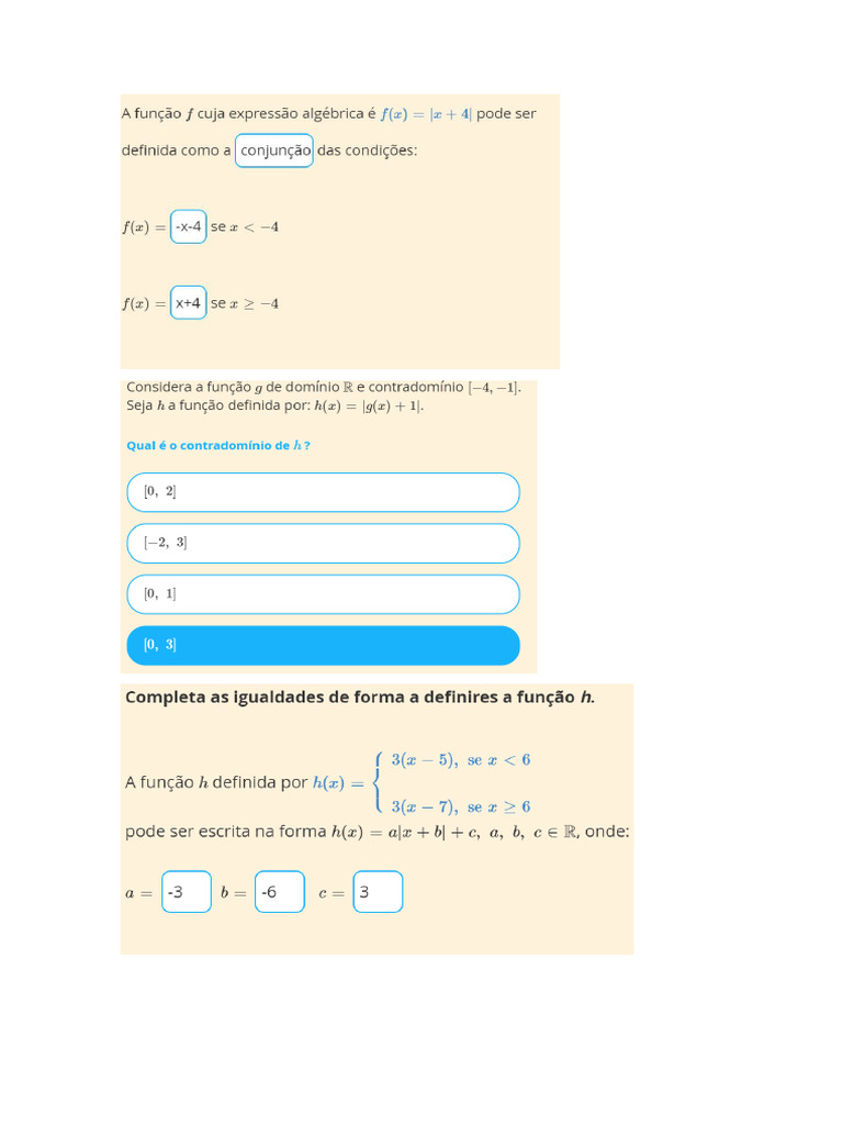 Função Módulo | PDF