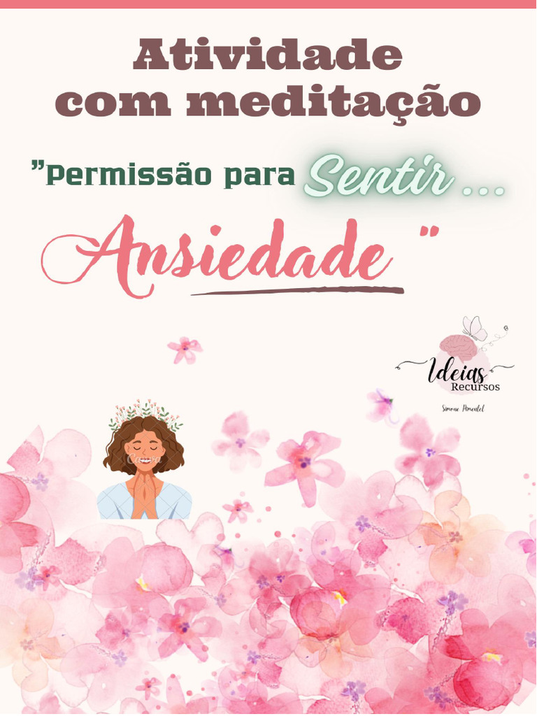 Atividade Permissão para Sentir Ansiedade | PDF