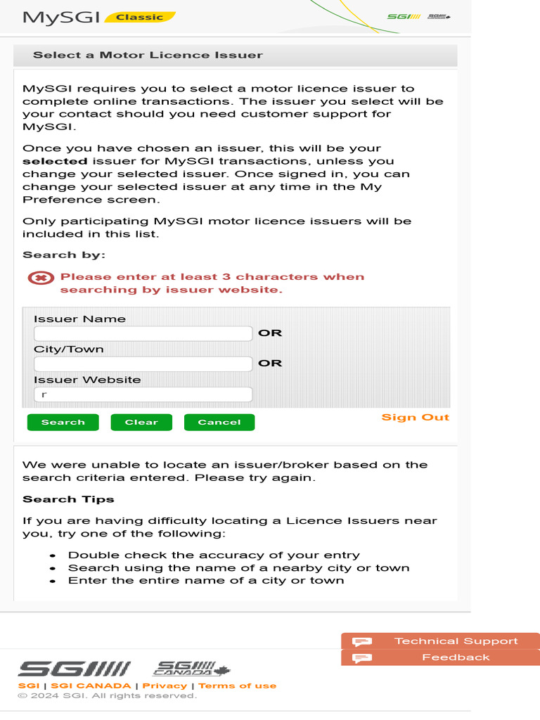 Find Your Motor Licence Issuer Online | PDF