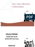 Apresentação Paulo Freire