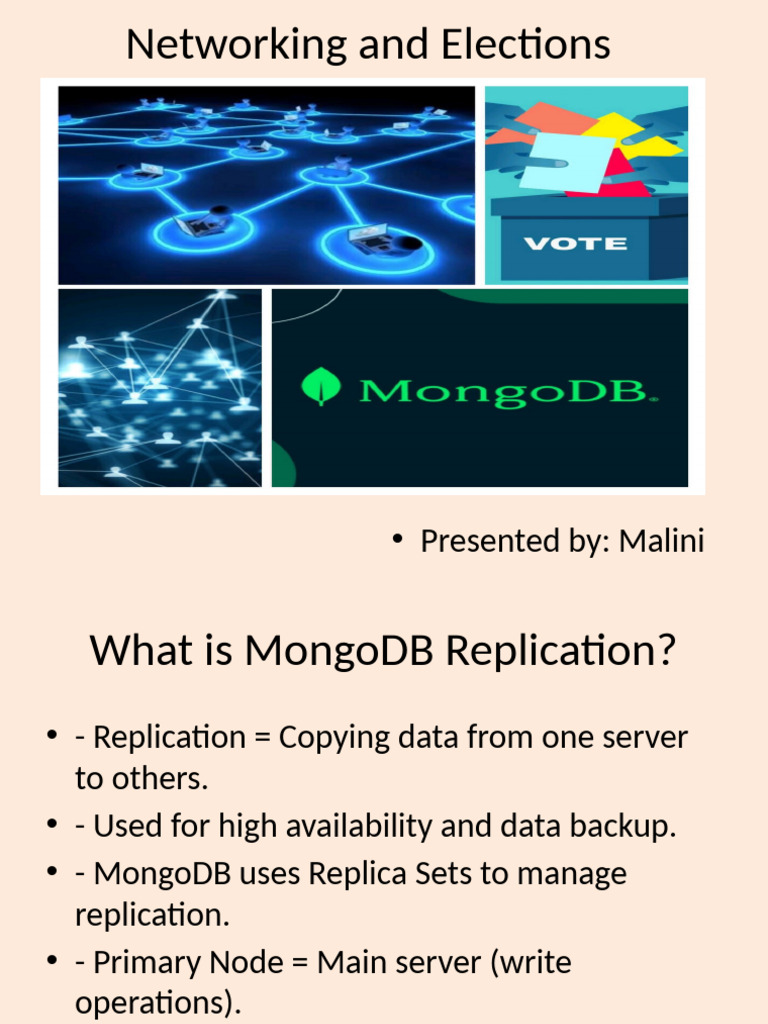 MongoDB Replication and Election Networking | PDF | Mongo Db ...