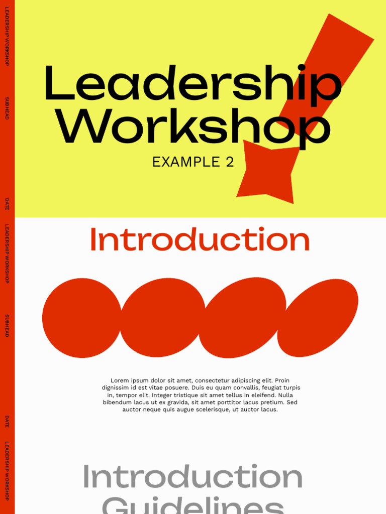 Leadership Workshop | PDF