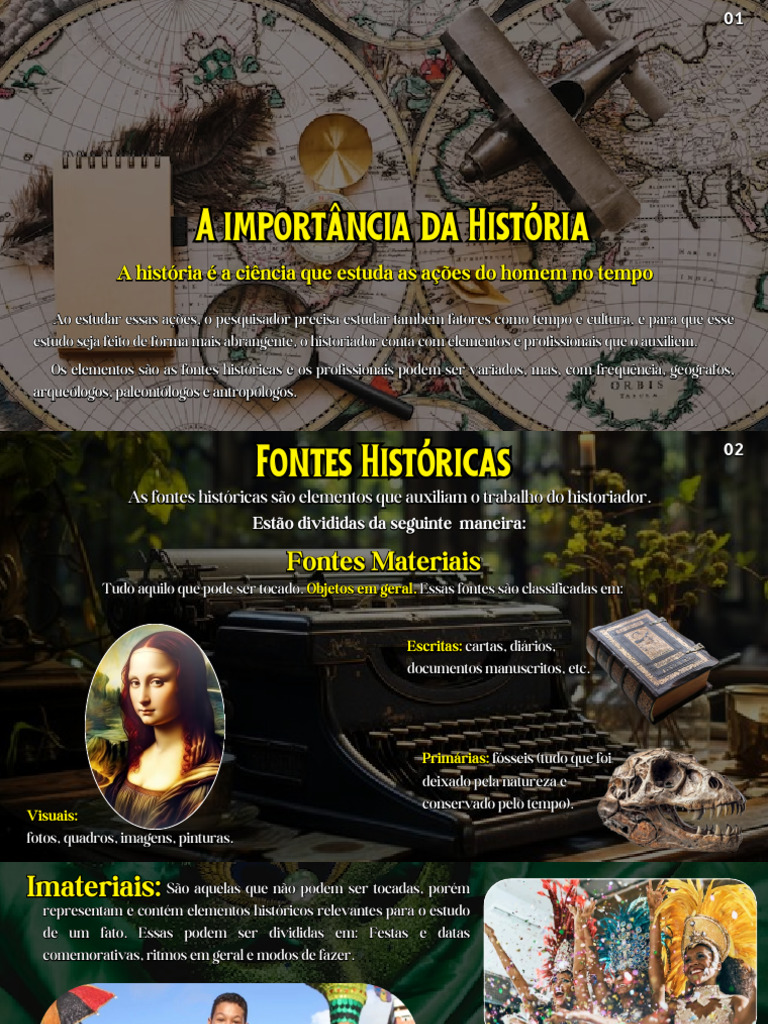 A Importância da História e Seus Elementos | PDF | Antropologia | Tempo