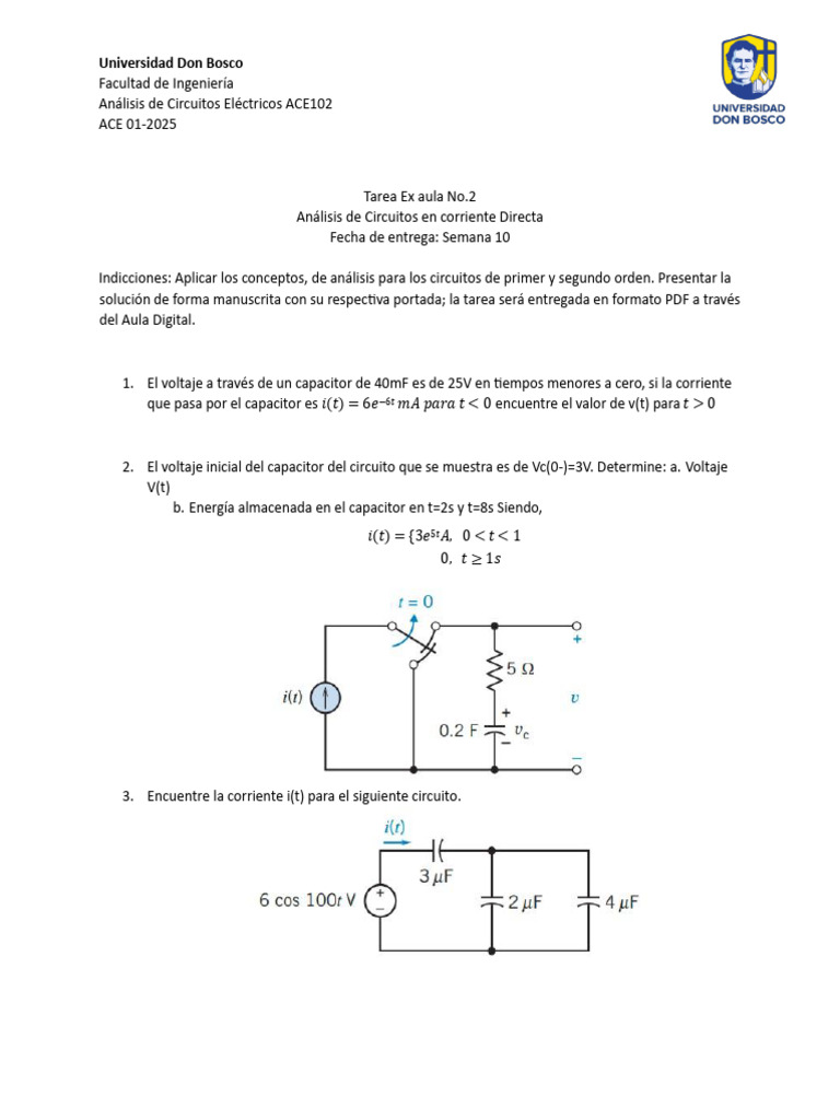 Tarea Ex Aula No 2 | PDF