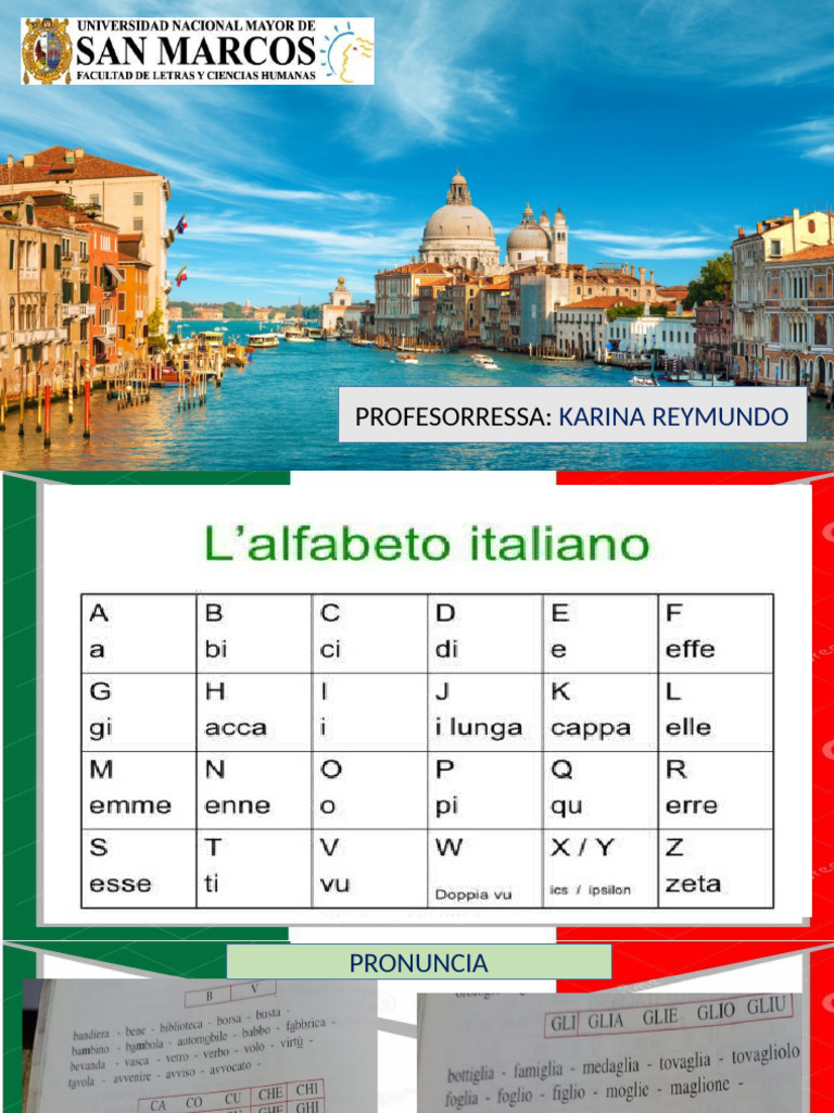 Italian Language Resources by Karina Reymundo | PDF