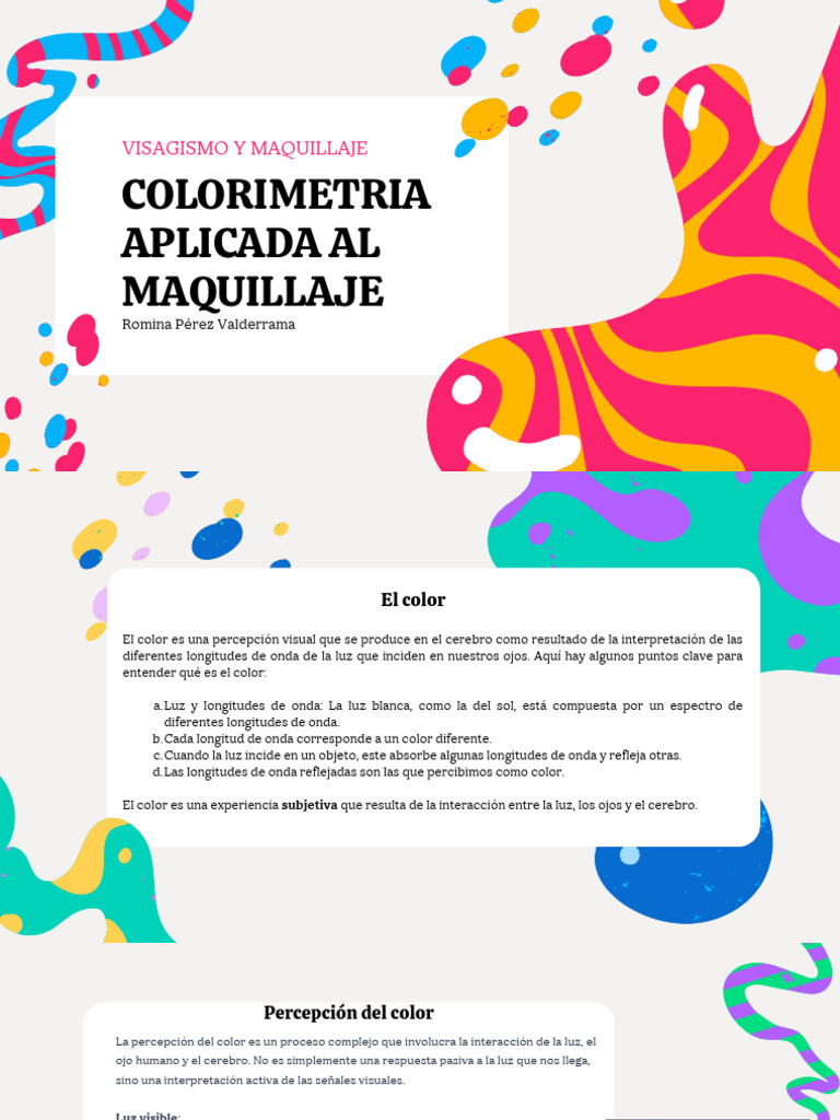 Teoría Del Color - 250331 - 101406 | PDF | Color | Matiz