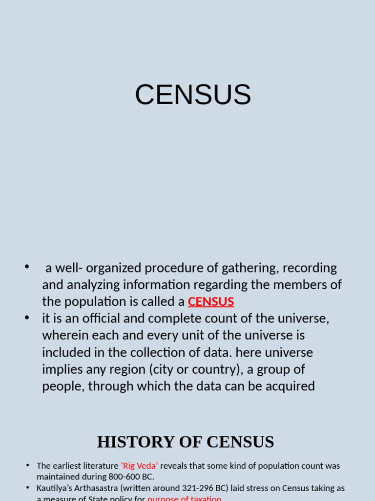 Demography | PDF | Census | Data