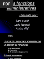 Download Les Fonctions Administratives1 by Amal Khalfaoui SN84739924 doc pdf