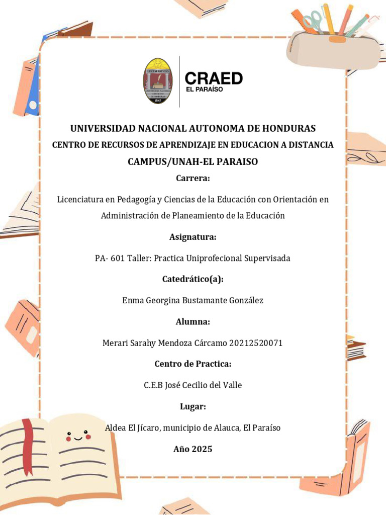 Portada para Portafolio Docente 2025 | PDF | Enseñando | Evaluación