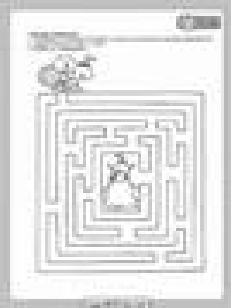 Fichas de Laberintos | PDF
