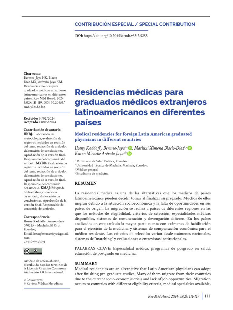 RMH 35 (2) - Articulo7 | PDF | Examen de licencia médica de Estados ...