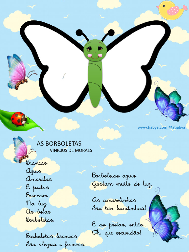 Poema das Borboletas de Vinicius | PDF