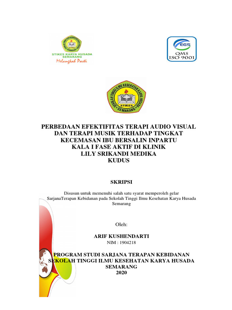 Skripsi - Arif Kushendarti - 1904218 - STR - Keb | PDF
