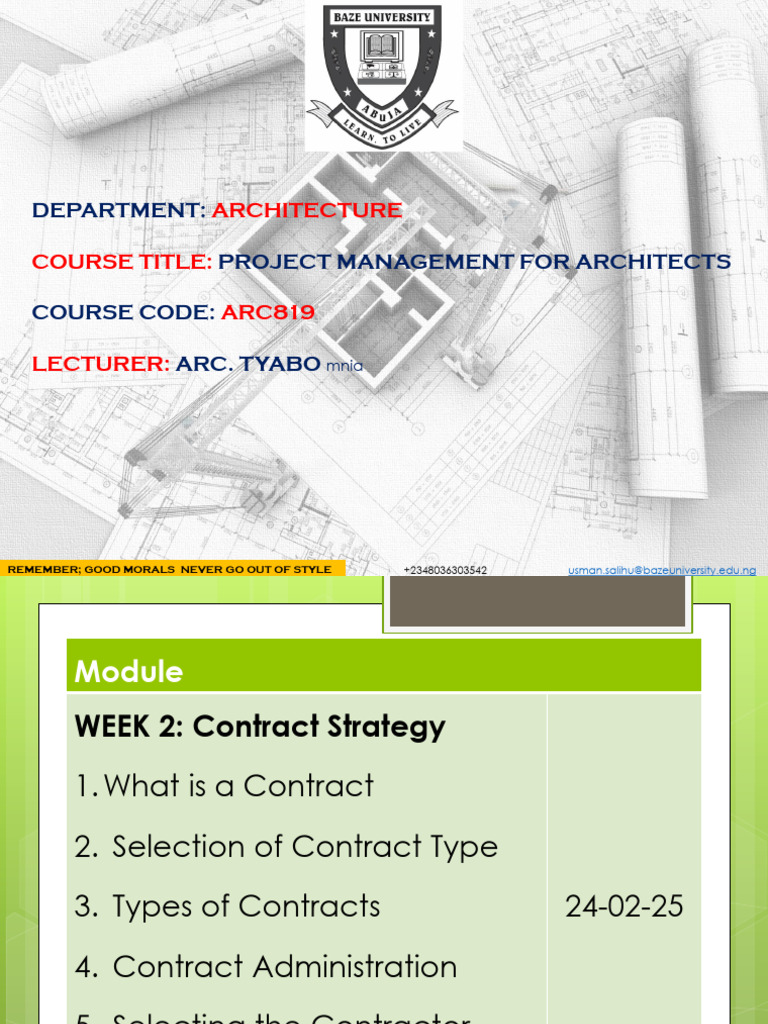 Project Management Notes 2 | PDF | Consideration | Private Law