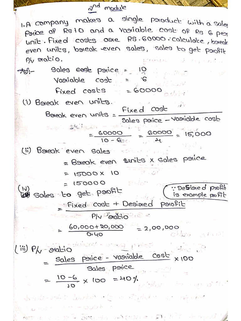 MEFA Problems | PDF