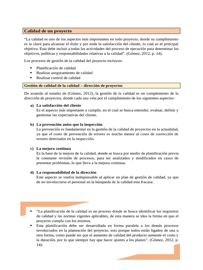 Tema 4 | PDF | Calidad (comercial) | Gestión de la calidad