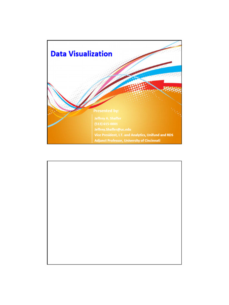 Tufte's Data-Ink Ratio Principles | PDF