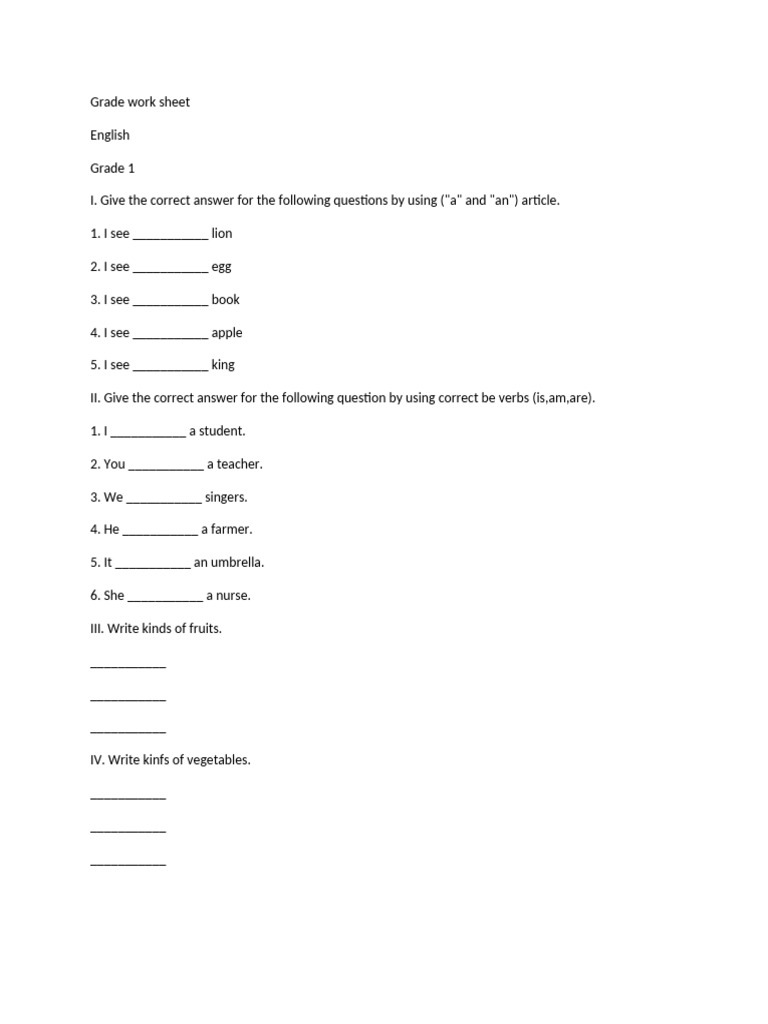 Grade D Work Sheet 21.07.2017 | PDF