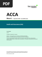 ACCA AFM Formulae Sheet + Sunil's Notes | PDF