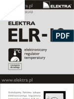 Elektra Elr10 Instrukcja