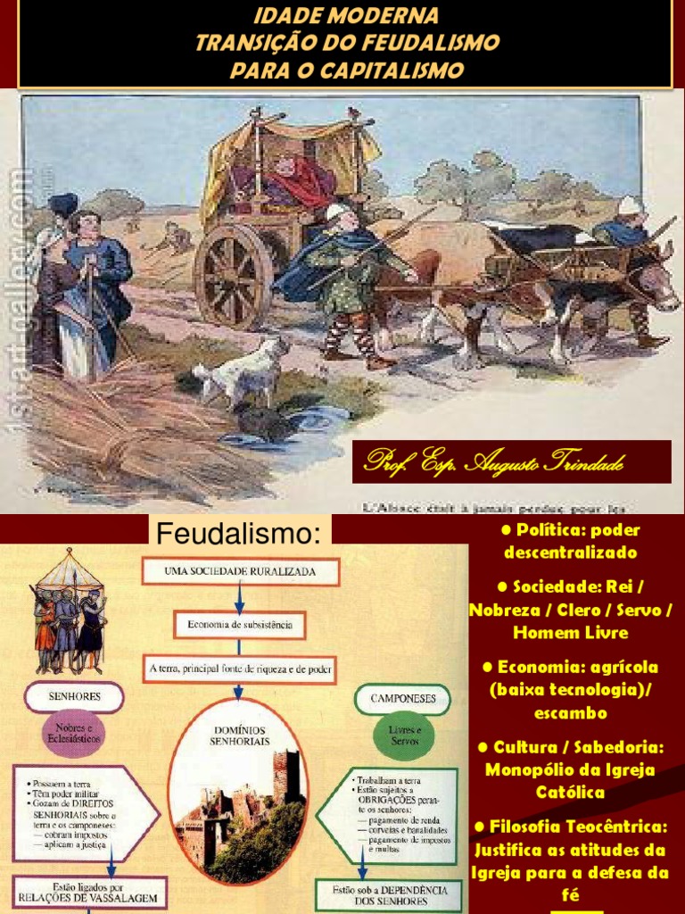 1 - Transição Feudalismo para o Capitalismo | PDF