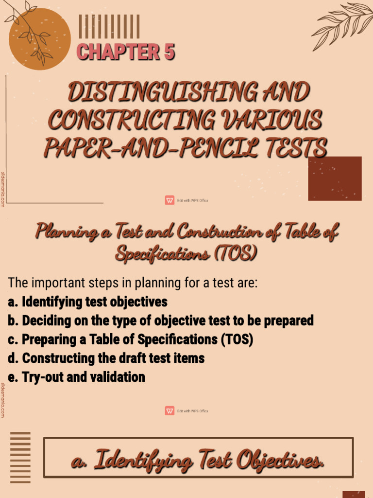 Constructing Effective Paper Tests | PDF | Multiple Choice ...