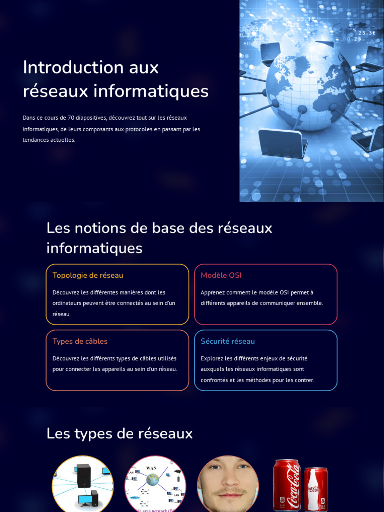 Introduction aux réseaux informatiques | PDF | Adresse IP | I Pv6