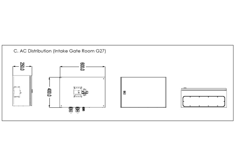 C.ac Distribution (Intake Gate G27) - Rev | PDF