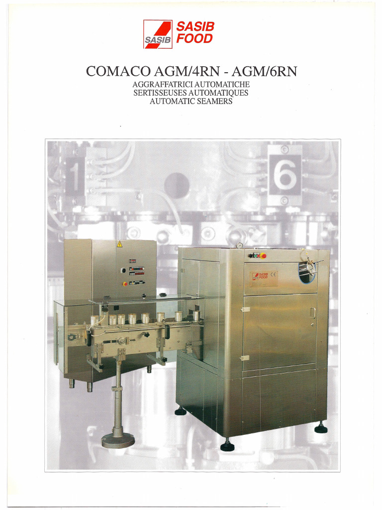 Machines d'Agraffage COMACO AG 4/6RN | PDF | Secteur secondaire de l ...