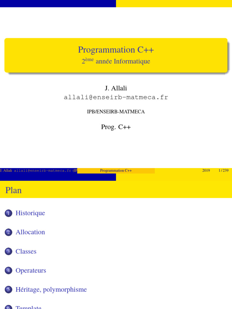Comprendre le destructeur virtuel en C++ | PDF | C ++ | Classe ...
