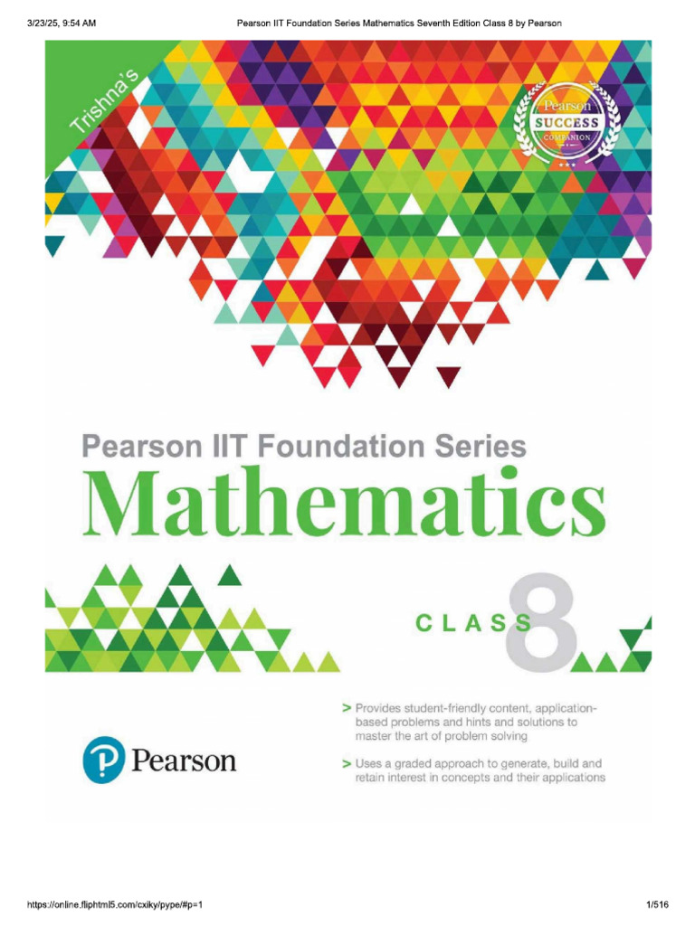 Math 8 - IIT | PDF