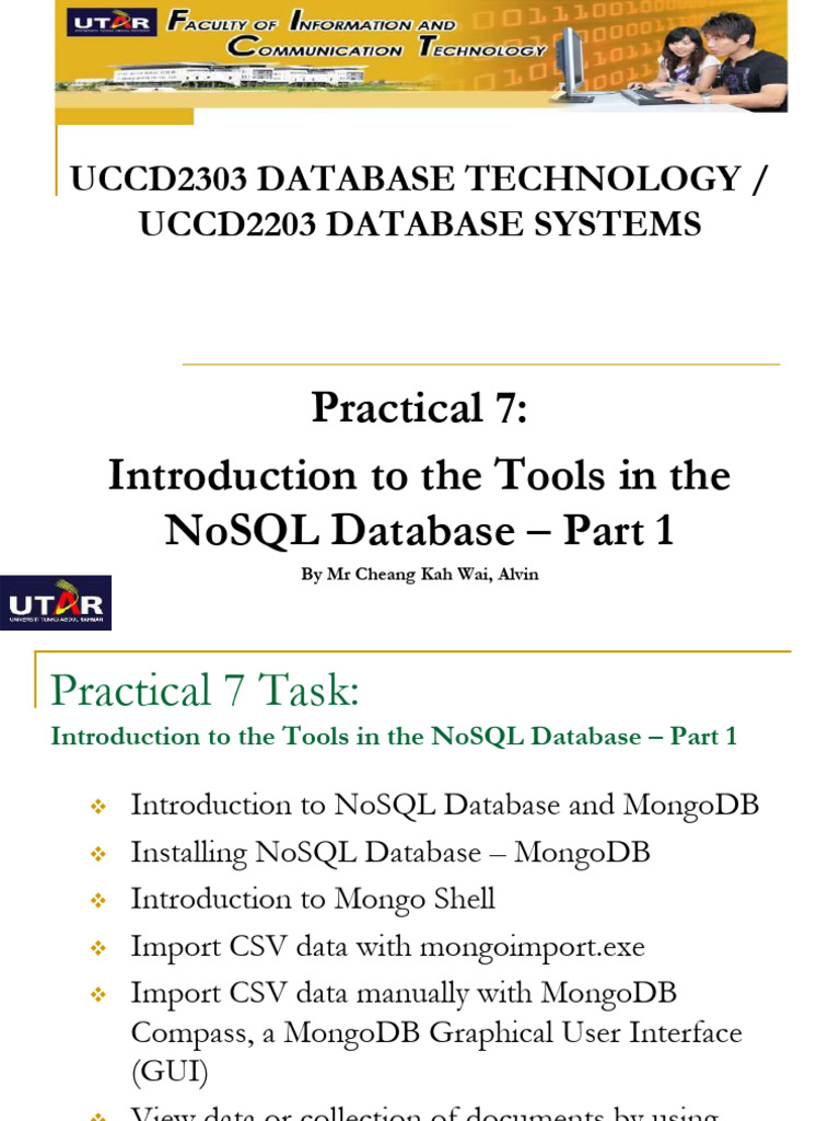Importing CSV Data in MongoDB Compass | PDF | Mongo Db | No Sql