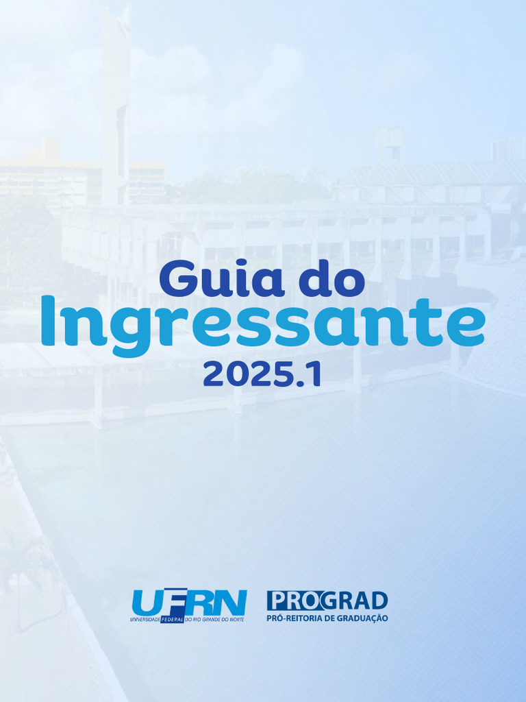 Guia do Ingressante UFRN 2025.1 | PDF