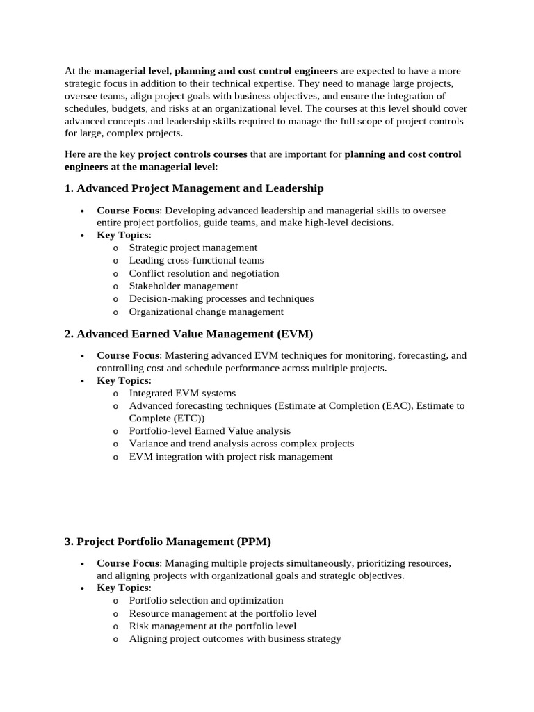 Planning & Cost High Level | PDF | Risk Management | Project Management