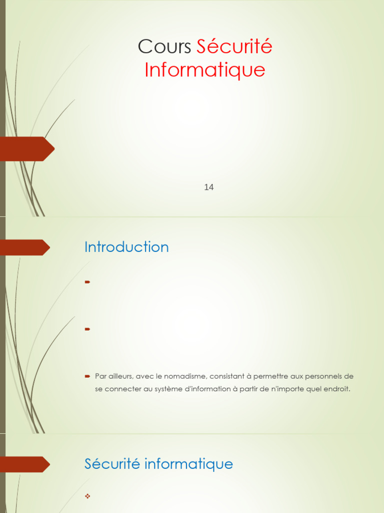 Cours de sécurité informatique et cryptographie | PDF | Public-key ...