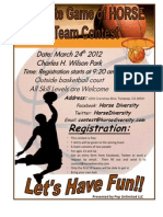 Registration:: Date: March 24 2012 Charles H. Wilson Park