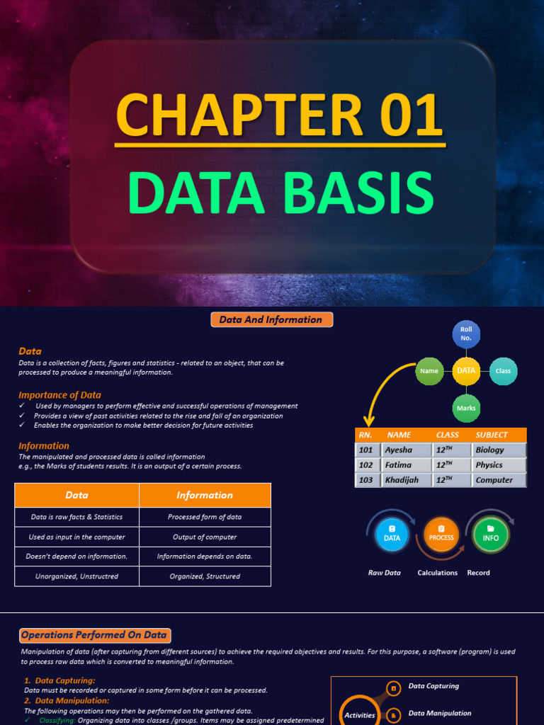Understanding Data Basis Concepts | PDF | Databases | Database Index