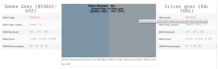 Smoke Grey Shade Card | PDF
