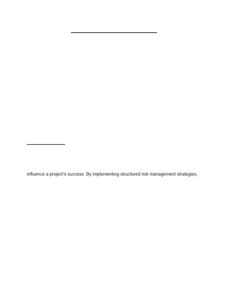 Group 5 Project Managent Assignment | PDF | Risk Management | Risk