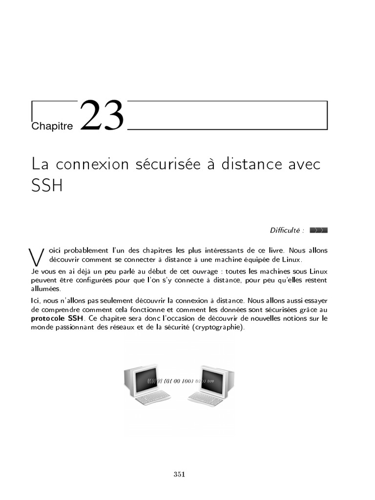 Connexion sécurisée à distance avec SSH | PDF | Enveloppe de protection ...