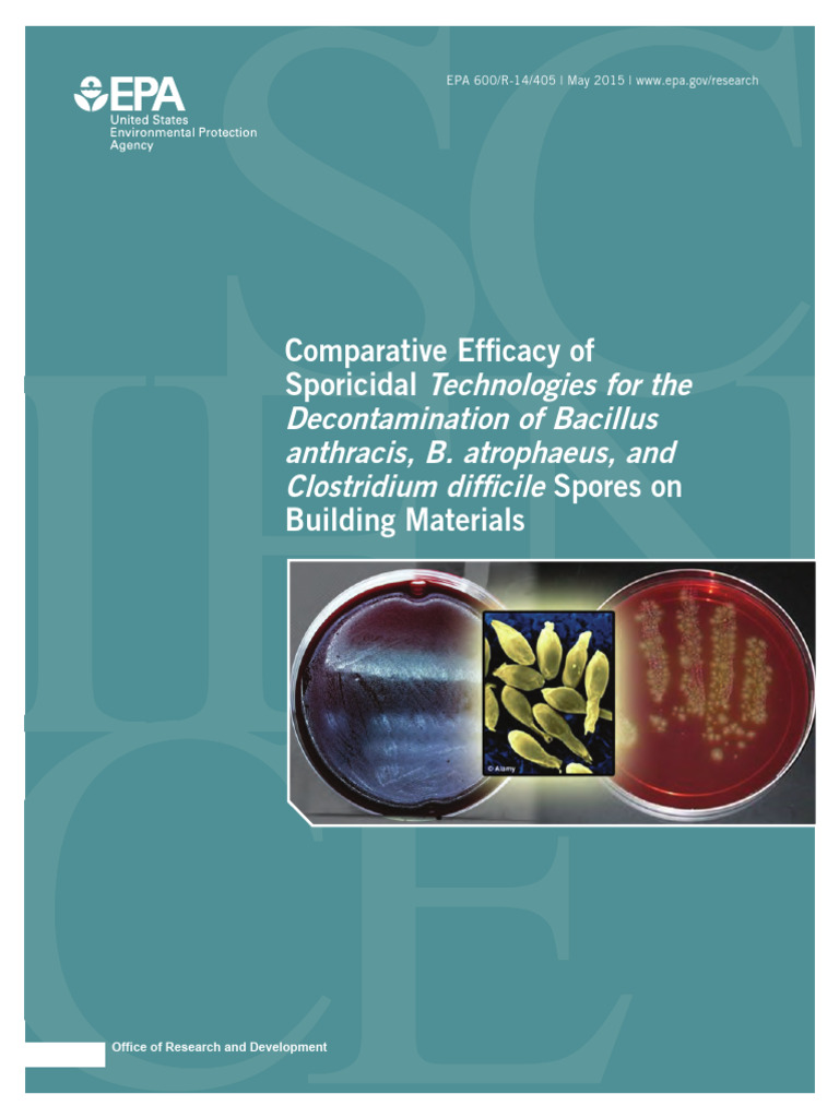 Efficacy of Sporicidal Technologies | PDF | Bacillus | Antimicrobial