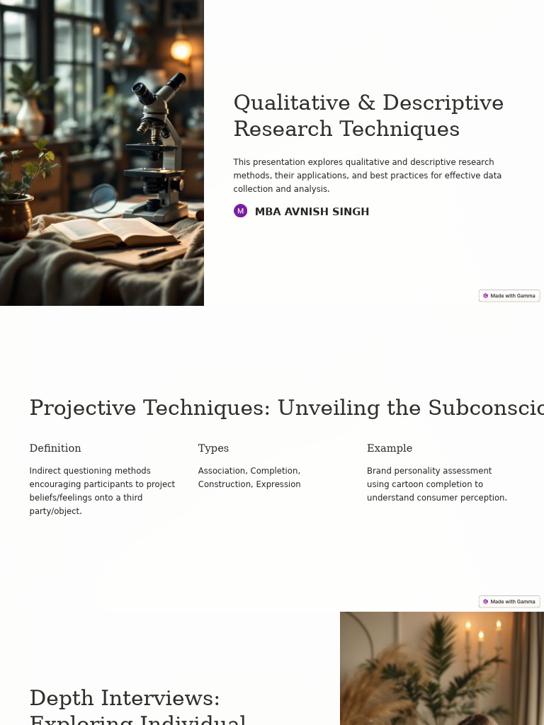 Untitled Unit 2 Notes (BRM) | PDF | Qualitative Research | Cognition