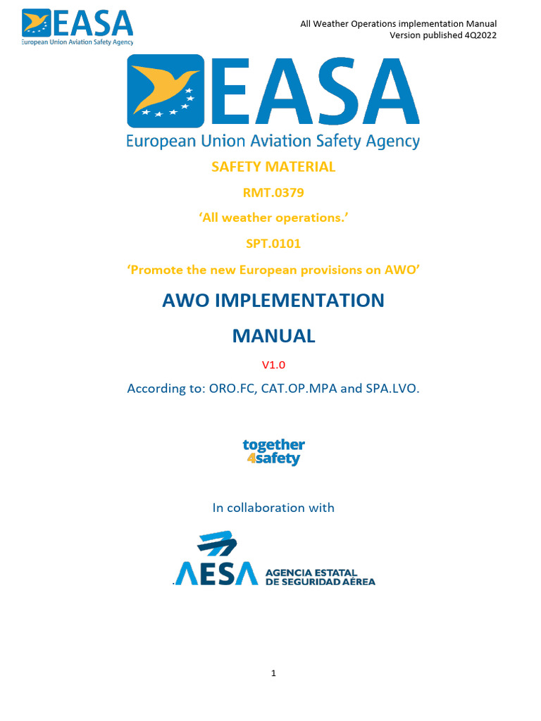 AWO Implementation Manual Publication V1.0 Date 28.10.2022 | PDF ...