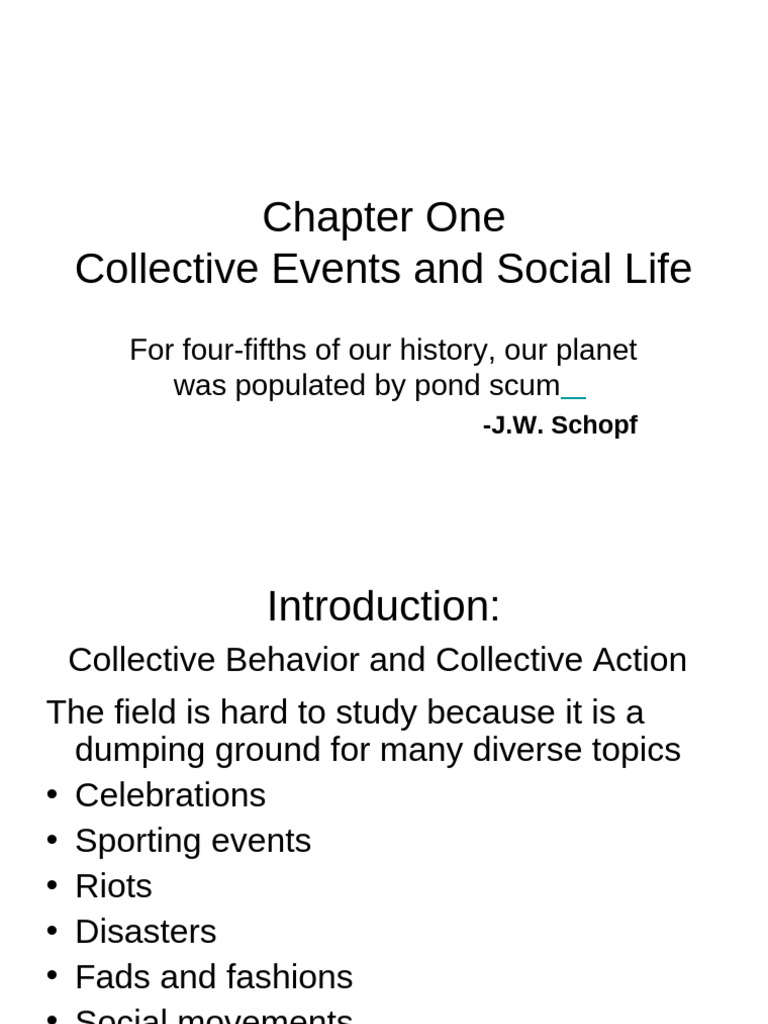 Understanding Collective Behavior Dynamics | PDF | Behavior | Psychology