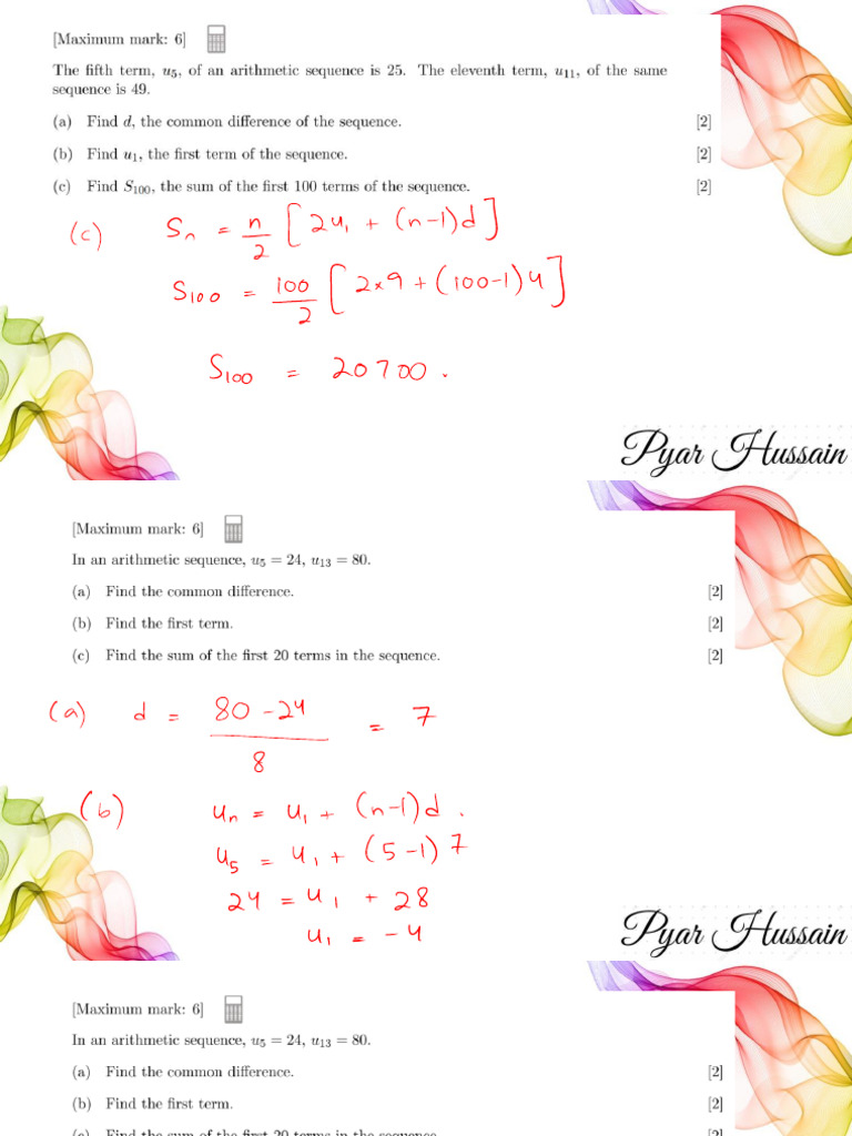 AP Past Papers More by Pyar Hussain | PDF