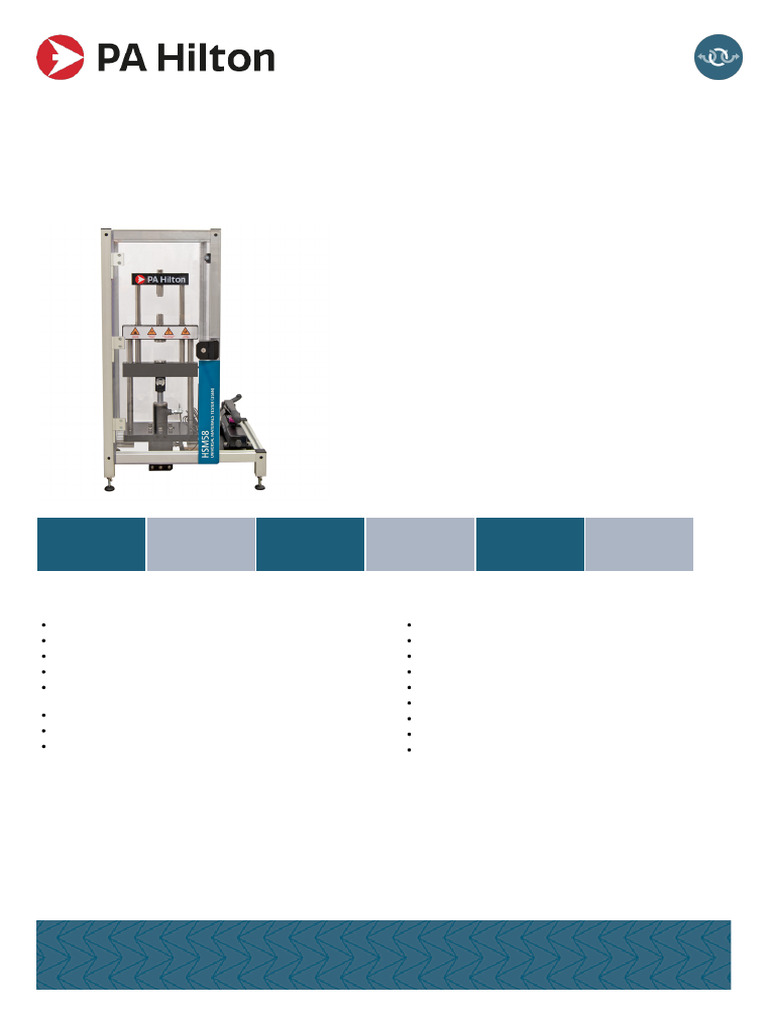 Hsm58-Universal Testing Machine | PDF | Young's Modulus | Stress ...