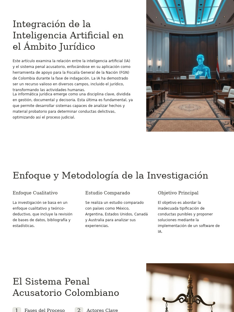 Integracion de La Inteligencia Artificial en El Ambito Juridico | PDF ...