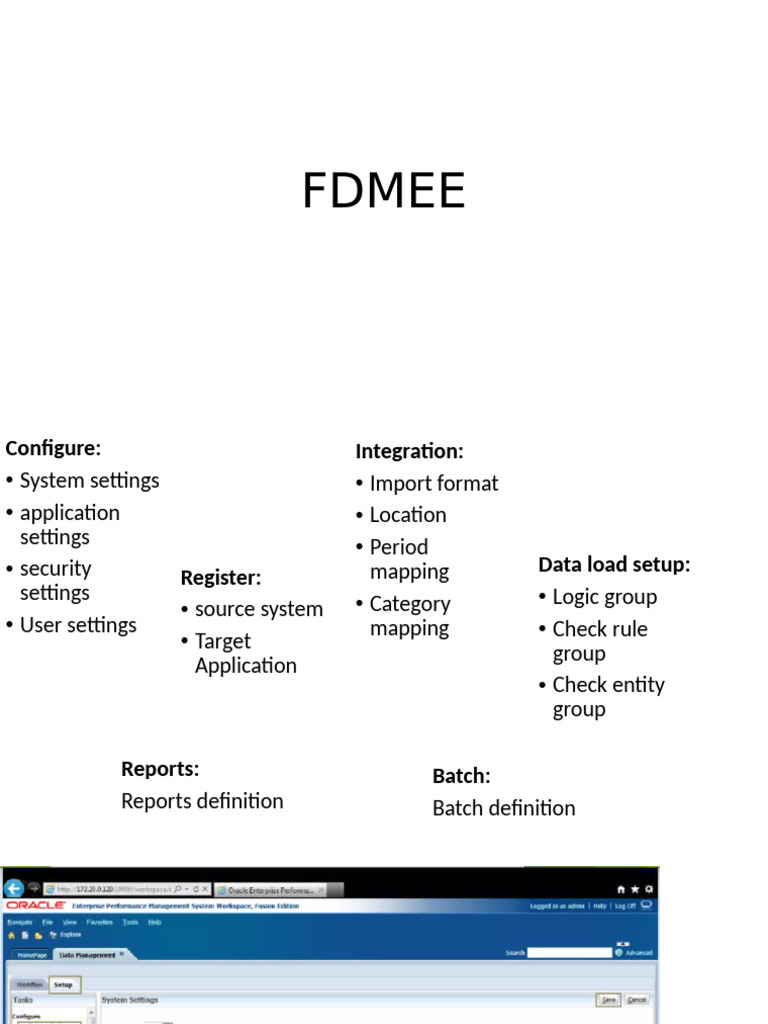 FDMEE Integration Setup Guide | PDF | Computer File | File Transfer ...