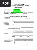 PAN Contact Details Updation Form | PDF